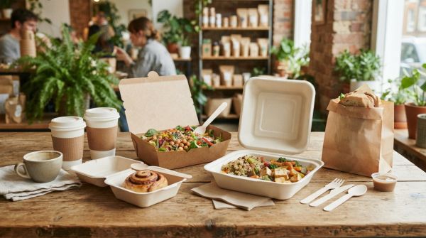 Revolutionary biodegradable packaging innovations for sustainable cafes with take-out options